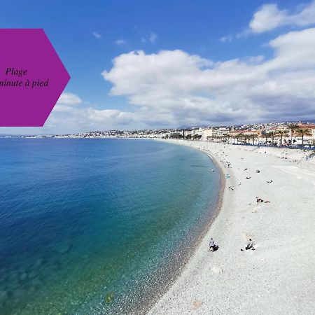 Studio - 1 Minute De La Plage Et De La Promenade Des Anglais Nice Bagian luar foto