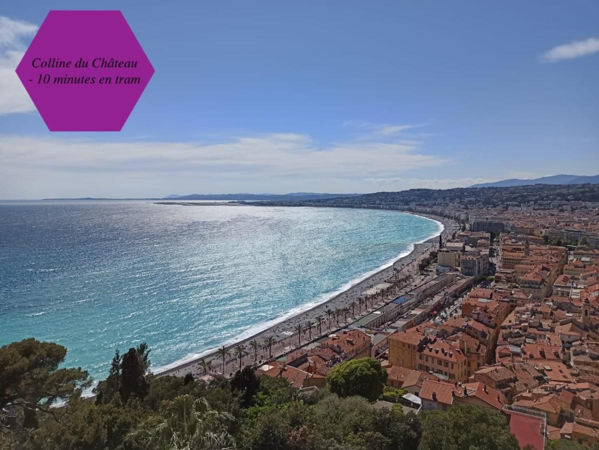 Studio - 1 Minute De La Plage Et De La Promenade Des Anglais Nice Bagian luar foto